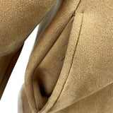 Zara W/B Brown Button-Up Coat With Pockets Size S