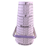 Alexis Bittar Women’s Lucite Square Bangles Set Translucent Yellow Purple Colors