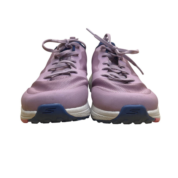 Skechers Womens Pink Athletic Running Shoes Lace-Up Air-Cooled Sz 9.5