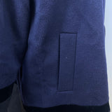 Forecaster Women’s Navy Wool Hooded Coat With Velvet Trim Warm Outerwear Sz 12