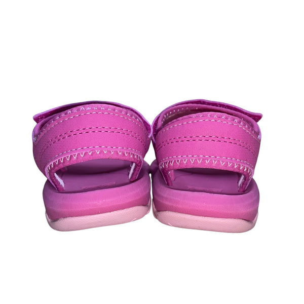 Teva Girls Pink Adjustable Strap Lightweight Comfort Sandals Size 6