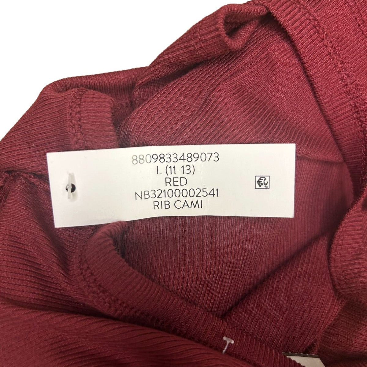 No Boundaries Women's Magenta Tank Top Shirt Sz L - New