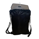 Adidas  Black Polyester Sackpack Drawstring Bag One Size