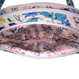 Vera Bradley Women’s Pink Quilted Floral Adjustable Strap Evie Crossbody Bag