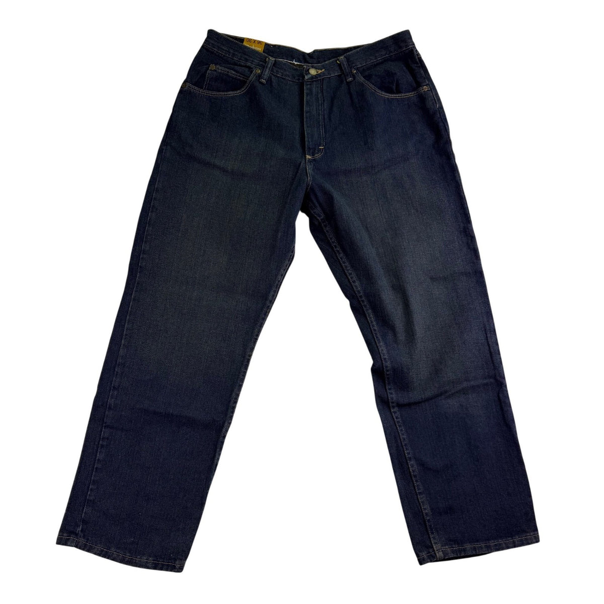 Wrangler Mens Blue Relaxed Fit Five Star Premium Denim Jeans Size 36x30 - New