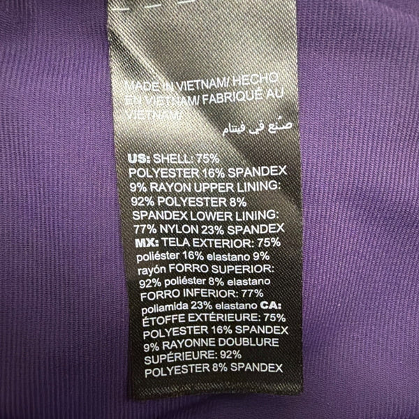 White House Black Market Womens Purple Sleeveless Fit Dress Size 0P