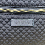 Vera Bradley Women’s Navy Blue Quilted With Zipper Closure Shoulder Tote Bag