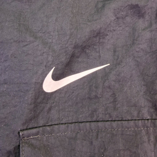 Nike Womens Black Jacket Cropped Utility Pockets Size L