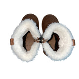 Michael Kors Youth Girl's Brown Winter Boots Sz 8