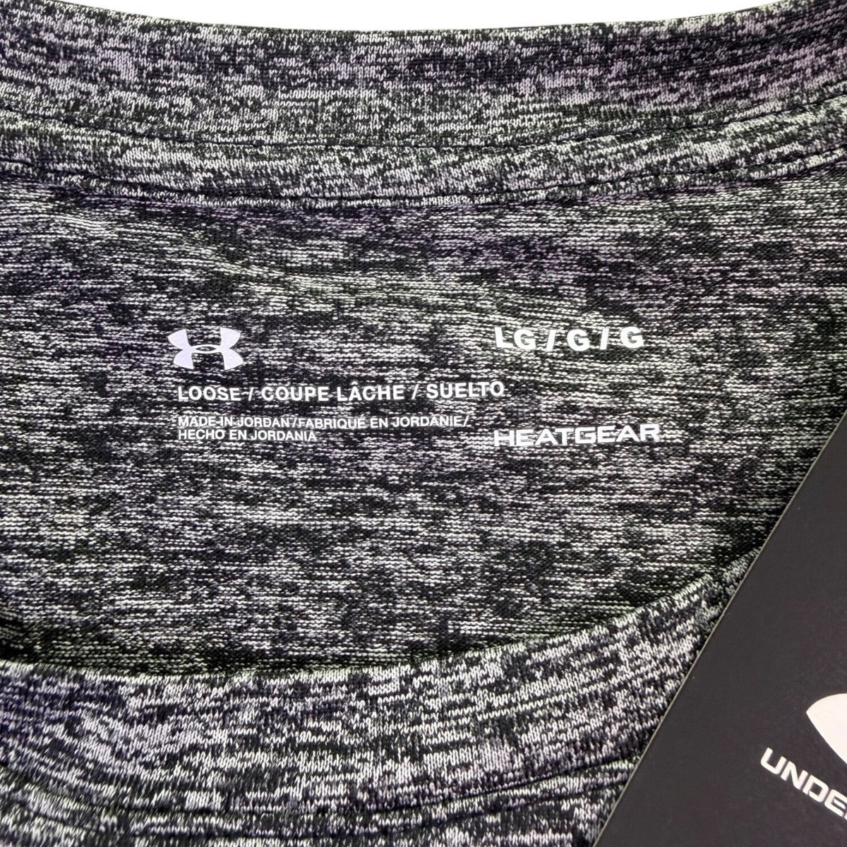 Under Armour Womens Grey HeatGear T-Shirt Loose Fit Size L