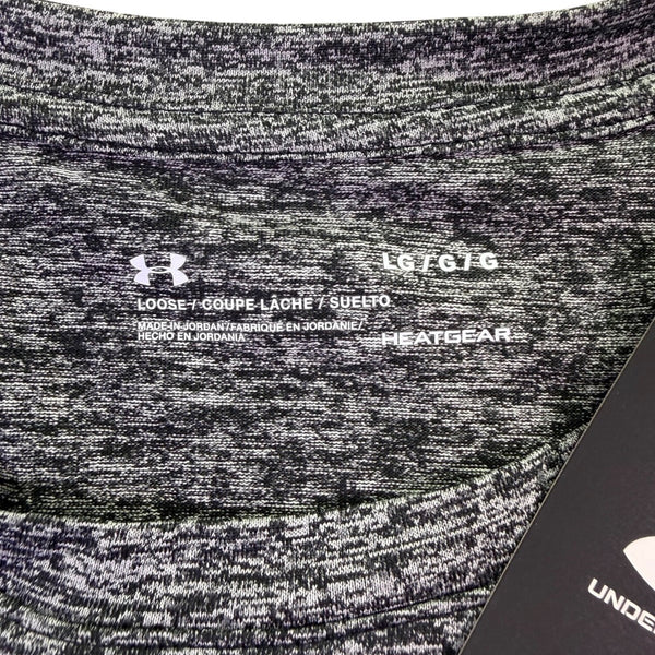 Under Armour Womens Grey HeatGear T-Shirt Loose Fit Size L