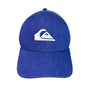 Quiksilver Mens Blue Cotton Mesh Logo Snapback Hat OSFM Adjustable