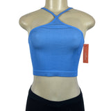 Colsie Women's Blue Sleeveless Stretchable Shirt Sz S - NWT