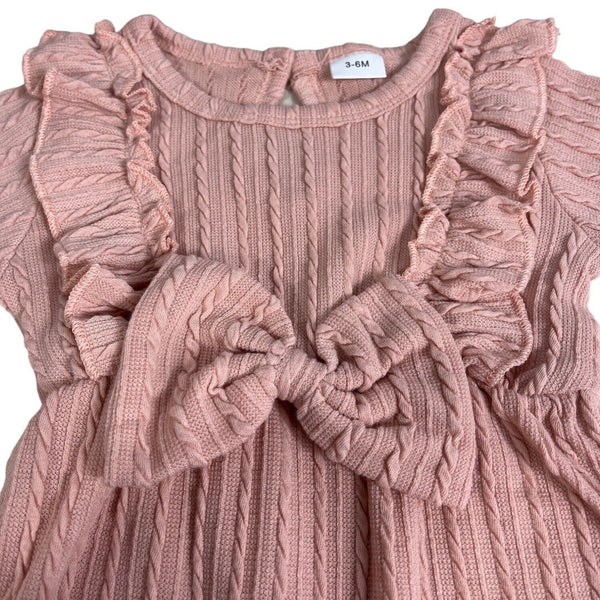 Toddler Girl's Pink Jumpsuit Sz 3-6M