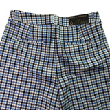 Banana Republic Women’s Blue & Black Plaid Wide-Leg Crop Pants Size 6 - New