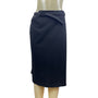 JM Collection Women's Black Knee Length Straight Skirt Sz 18 - NWT