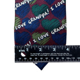Ralph Marlin Mens Multicolor Polyester Novelty Tie 