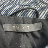 Esprit Womens Blue & Gray Single Breasted Blazer Career Jacket Size 8 