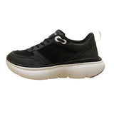 Revitalign Women’s Black Mesh & White Sole Lace Up Clio Sneakers Size 9.5B
