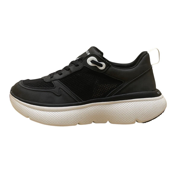 Revitalign Women’s Black Mesh & White Sole Lace Up Clio Sneakers Size 9.5B