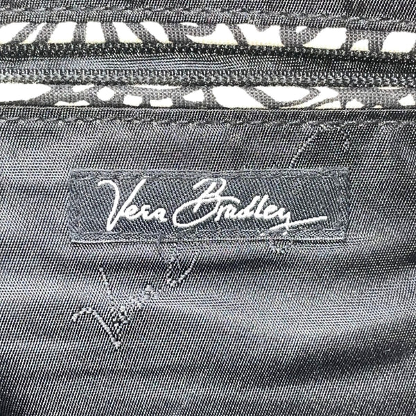 Vera Bradley Women’s Black Quilted Fabric With Multiple Pockets Backpack Size M