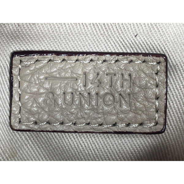 14Th And Union Women's Beige Shoulder Bag Sz M