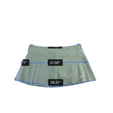 Nike Womens Teal Dri-Fit Skort Pleated Athletic Tennis Sz Large