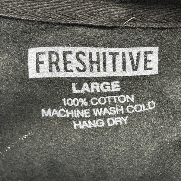 Freshitive Black LA Streetware Hoodie Sz L