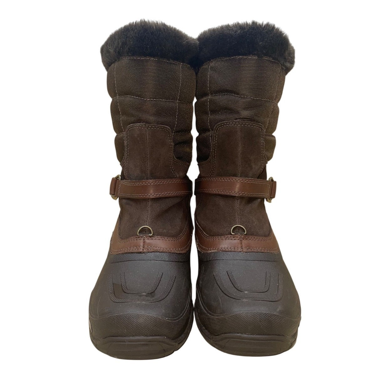 The North Face Women’s Brown Faux Fur Lined  Waterproof Winter/Snow Boots Size 9