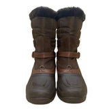 The North Face Women’s Brown Faux Fur Lined  Waterproof Winter/Snow Boots Size 9