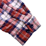 L.L. Bean Mens Russet Plaid Flannel Shirt Reg Traditional Fit Sz XXL