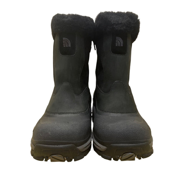 The North Face Women’s Black Suede Waterproof Insulated Winter Boots Size 10