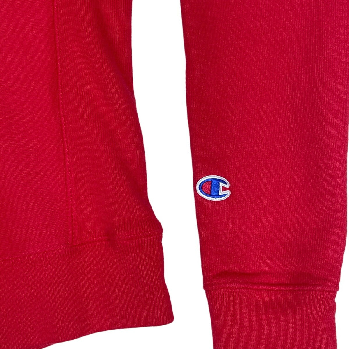 Champion Womens Red Long Sleeve Sweater Sz XS
