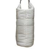 WanderFull Women’s Ivory Glossy Quilted Crossbody Hydrobag With Adjustable Strap