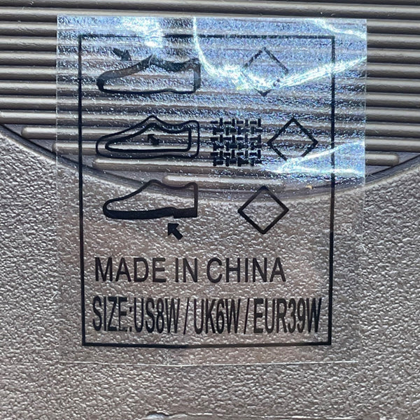 Arula Women’s White Faux Embossed Leather Western Block Heel Ankle Boots Size 8W