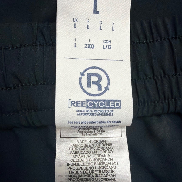 Reebok Mens Black Polyester Training Shorts Activewear & Lightweight Size L 