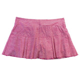Nike Womens Pink Dri-FIT Polyester & Spandex Skort Animal Print Size Large
