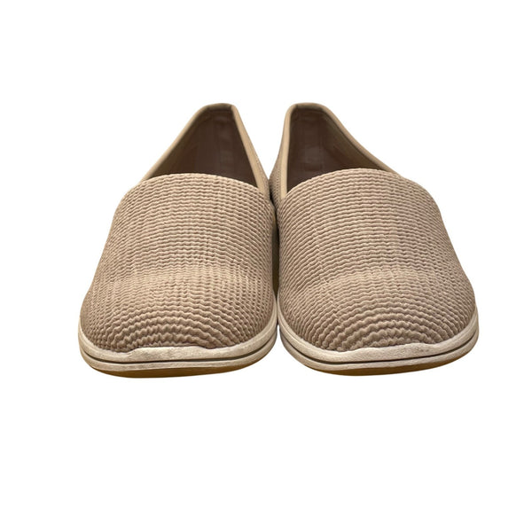 Clarks Women’s Beige Slip-On Stretchy Design Cloud-Steppers Shoes Size 10N