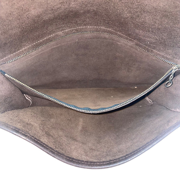 Vintage Coach Women’s Brown Leather With Twist Lock Closure Shoulder Bag