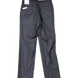 Calvin Klein Mens Dark Grey Dress Pants Flat Front Size 34X34