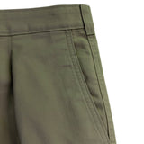 Savane Mens Khaki Cotton Classic Fit Pants No Wrinkles Stain Free Process Sz 44