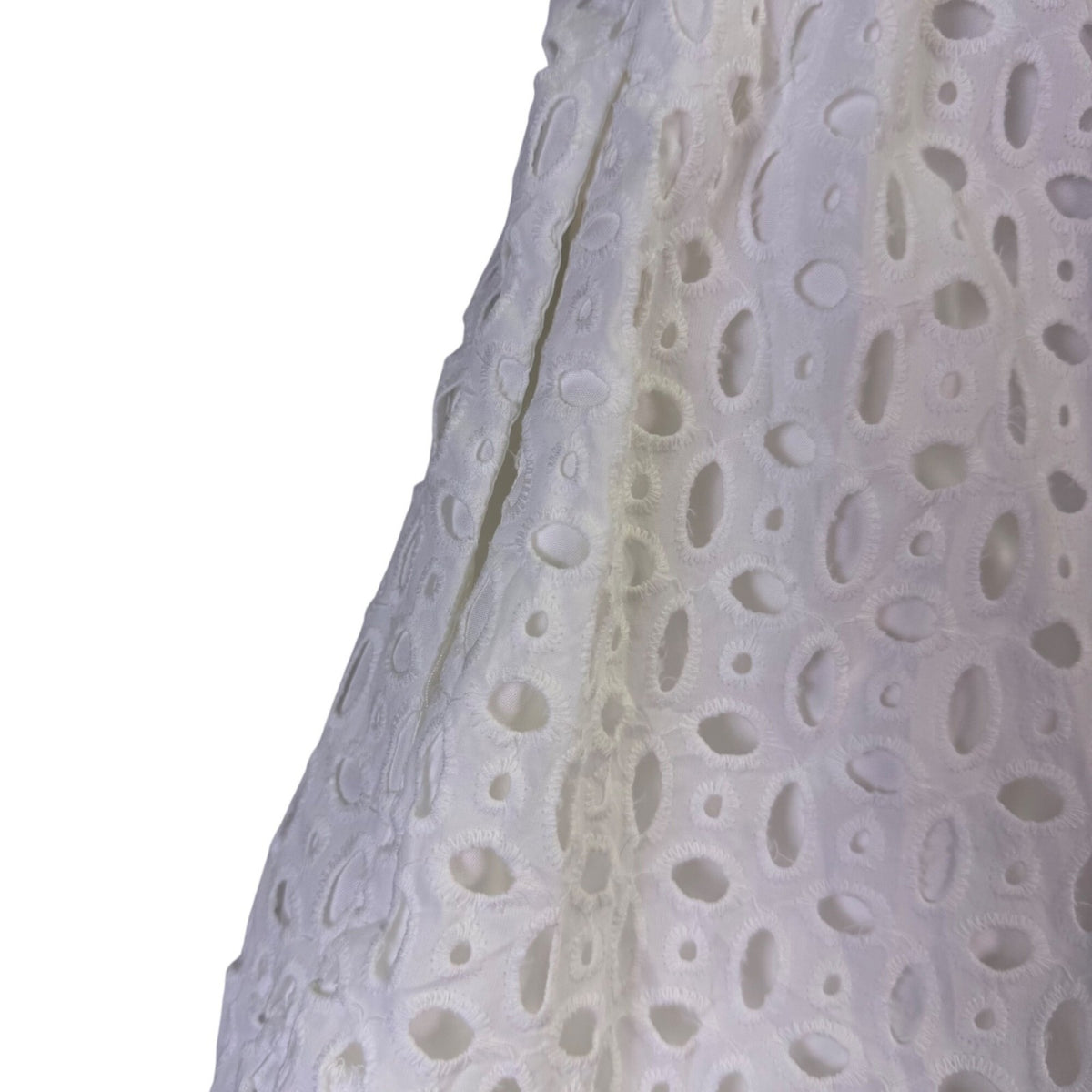 Zesica Women’s White Eyelet Sleeveless Maxi Dress Size XL