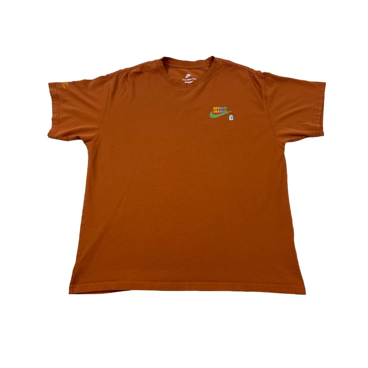 Nike Radiant Sole Terracota Orange T-Shirt Sz M