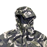 Ci Sono Mens Camouflage Hooded Windbreaker Jacket Waterproof Outerwear Size M