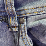 Tpj Mens Blue Denim Slim Fit Jeans Recycled Cotton Spandex Blend Sz 33x28