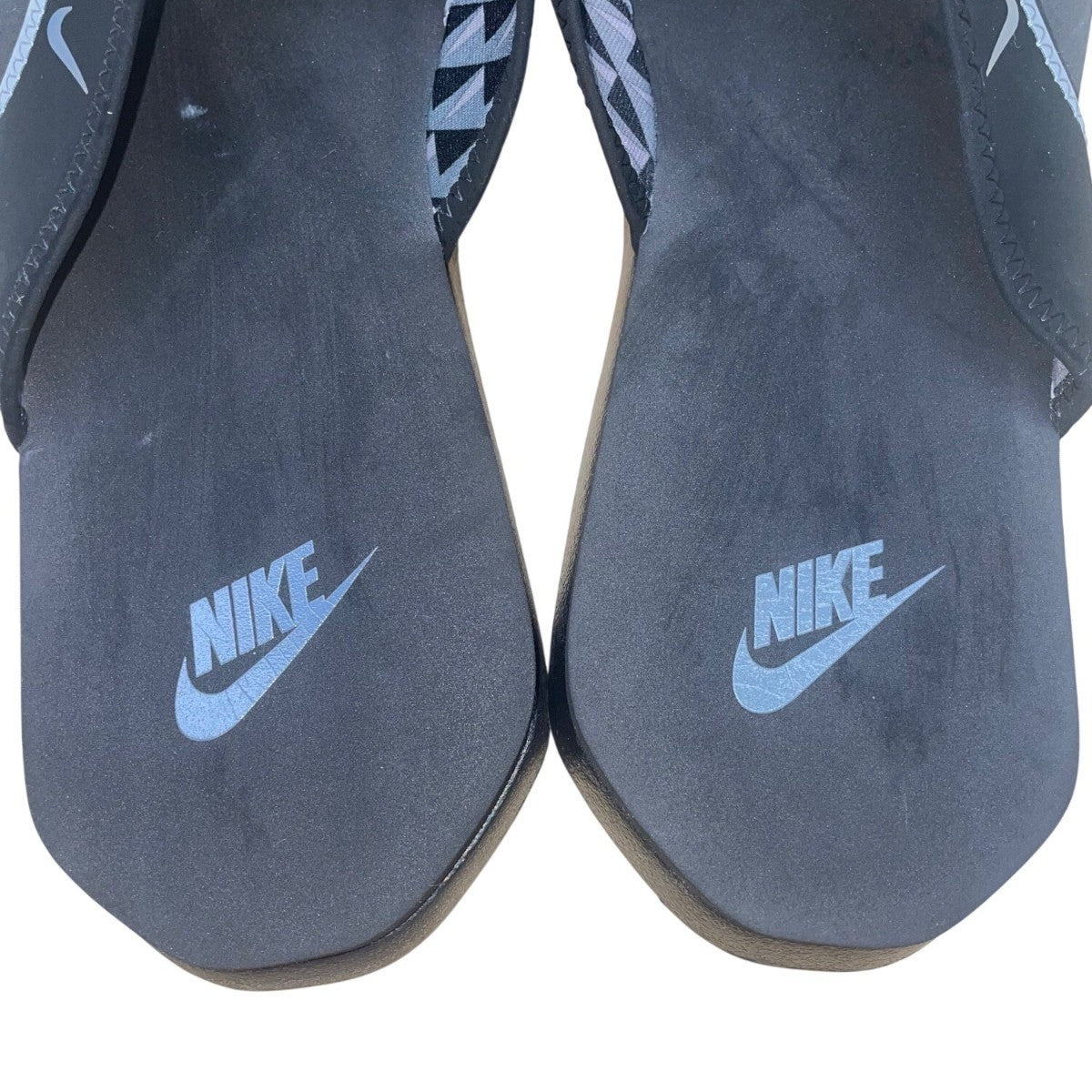 Nike Men’s Charcoal Black & Gray Thong Plus Flip-Flop Sandals Sz 11
