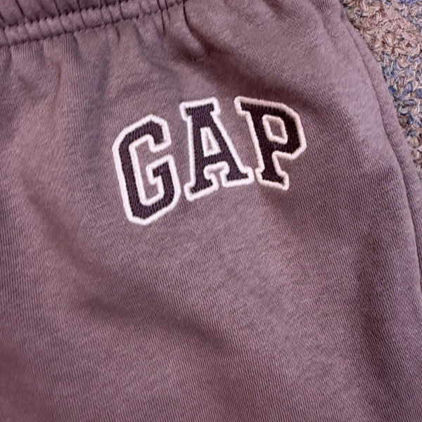 Gap Mens Gray Cotton Blend Sweatpants Elastic Waist Relaxed Fit Size S
