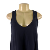 Lilla  P Women’s Navy Blue Dress & Striped Blazer Set Versatile Style Size S