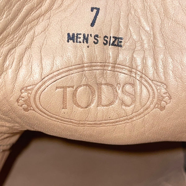 Tod’s Men’s Blue Suede Polacchinni Ankle Chukka Boots Size 7