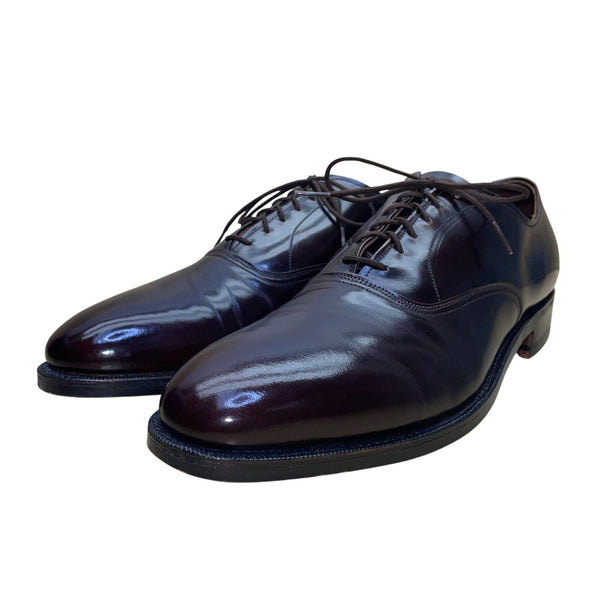 Cordwainer Men’s Dark Brown Leather Lace-Up Oxford Dress Shoes Size 10.5 B